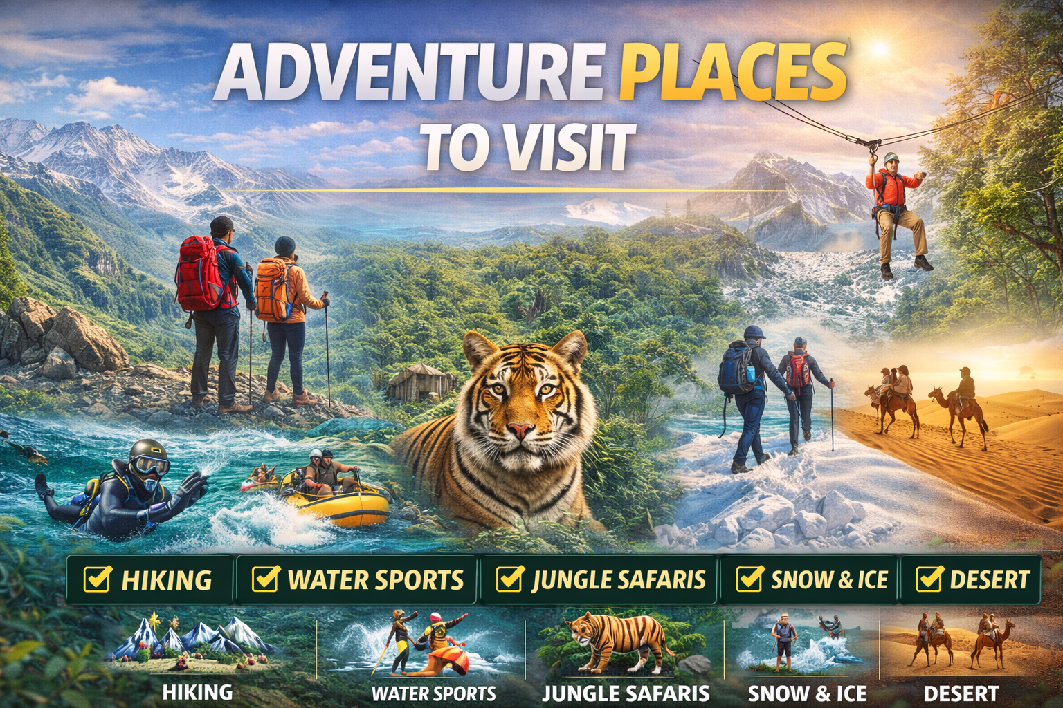 Adventure Places to Visit