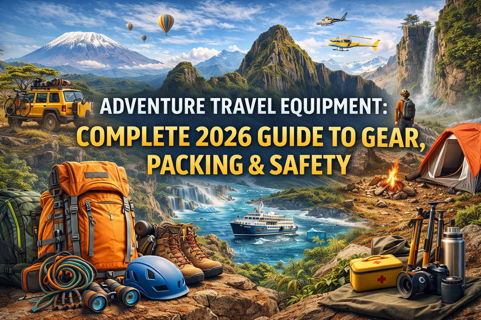 Adventure Travel Equipment