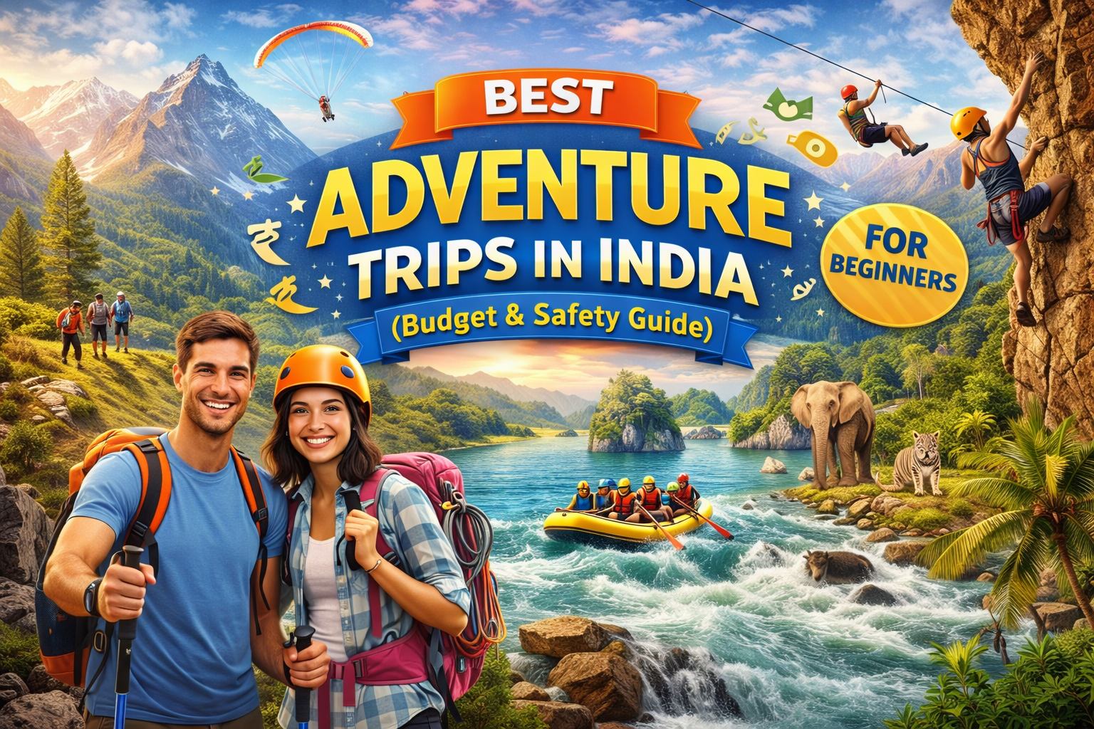 Best Adventure Trips in India for Beginners