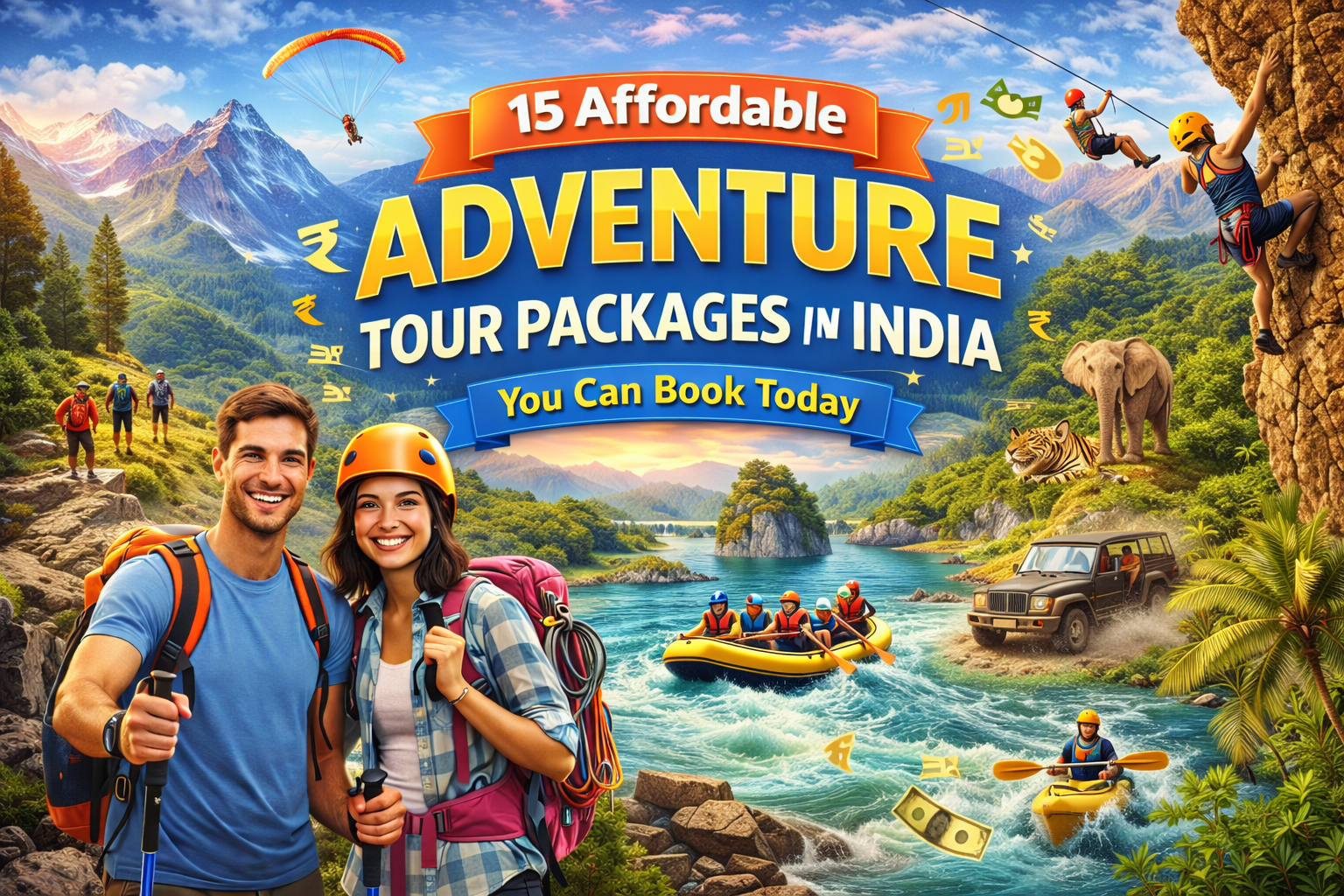Affordable Adventure Tour Packages in India