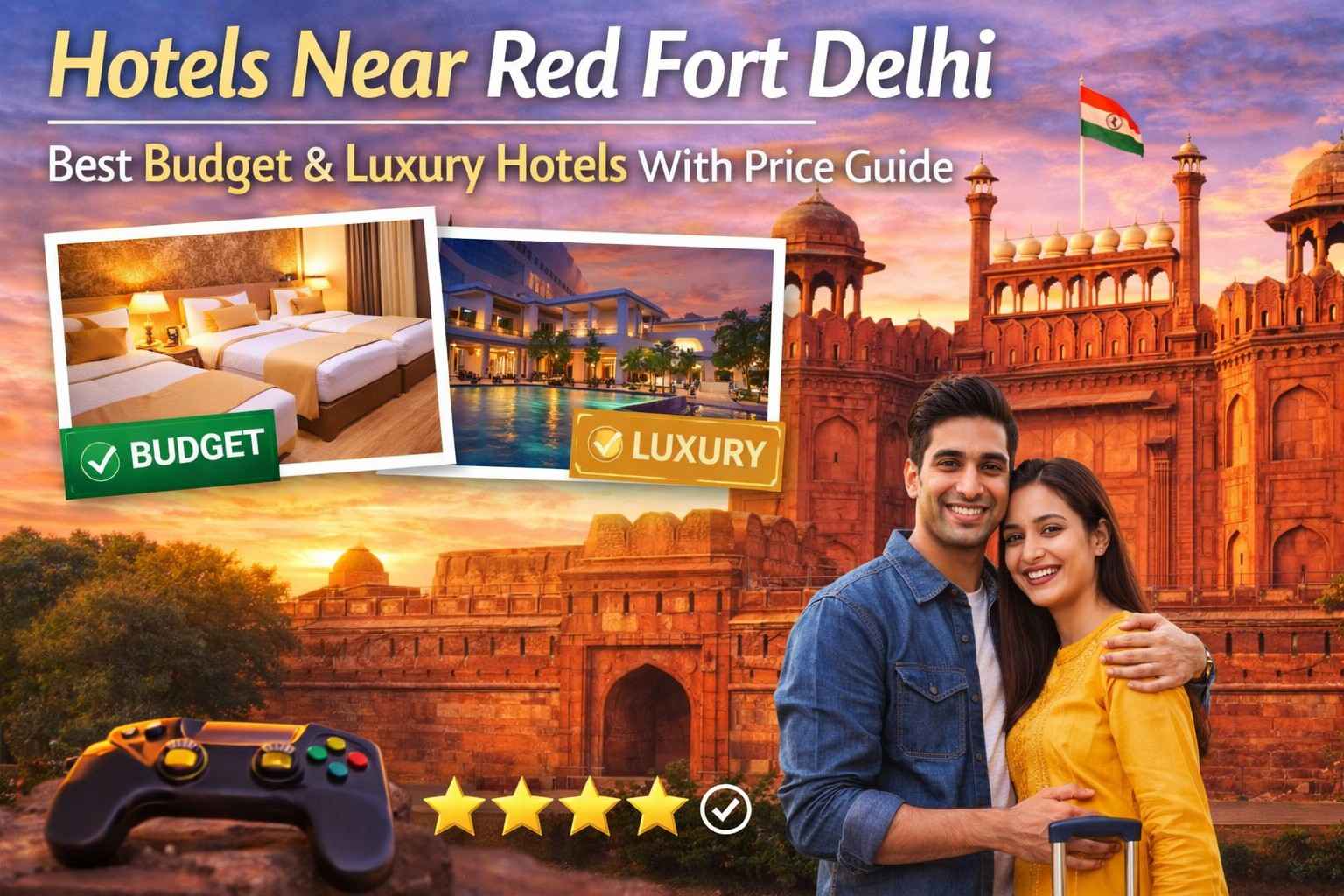 Hotels Near Red Fort Delhi